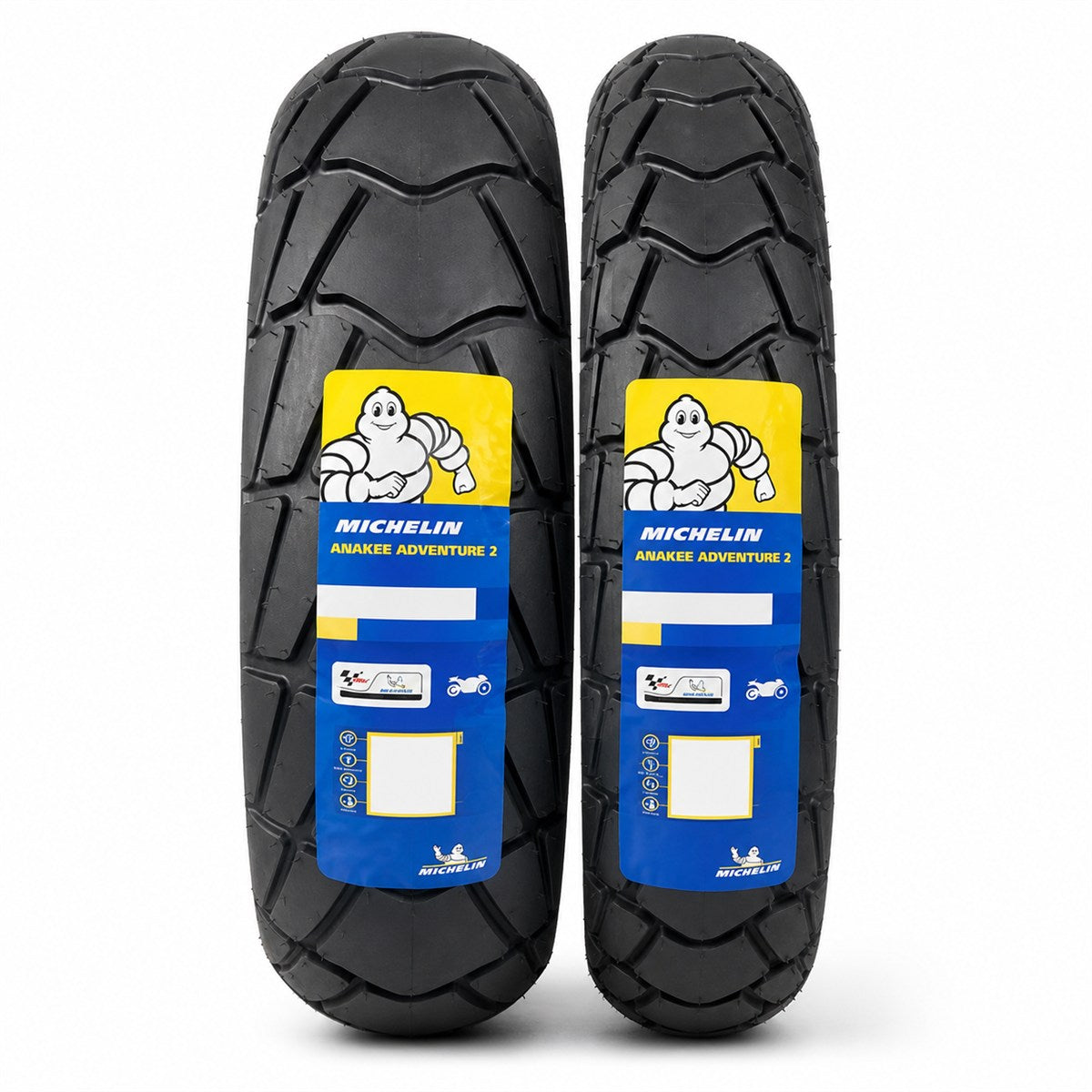 Coppia 110/80 R18 58V + 180/55 R17 73V MICHELIN ANAKEE ADVENTURE 2